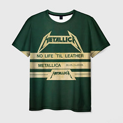 Мужская футболка No Life til Leather - Metallica