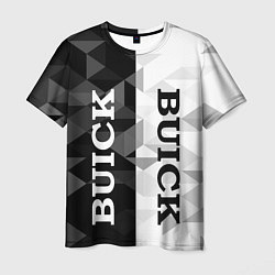 Футболка мужская Buick Black And White, цвет: 3D-принт