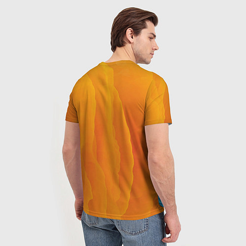 Мужская футболка Реактивная Jinx / 3D-принт – фото 4