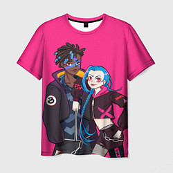 Мужская футболка Ekko and Jinx