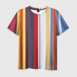 Мужская футболка Stripes Abstract