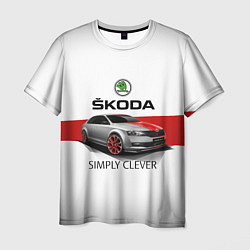 Мужская футболка Skoda Rapid Sport