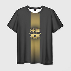 Мужская футболка Barcelona Gold-Graphite Theme