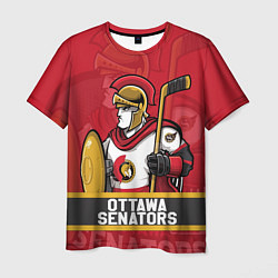 Мужская футболка Оттава Сенаторз, Ottawa Senators