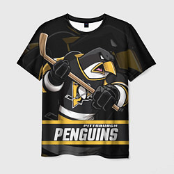 Мужская футболка Питтсбург Пингвинз, Pittsburgh Penguins