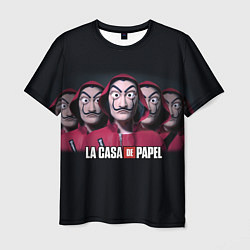 Мужская футболка LA CASA DE PAPEL BELLA CIAO БУМАЖНЫЙ ДОМ
