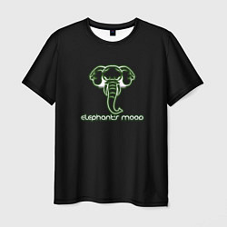 Мужская футболка Elephants mood