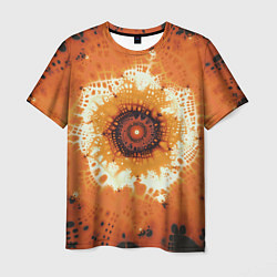 Мужская футболка Оранжевый взрыв - коллекция Путешествие - Хуф и Ся