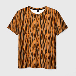 Мужская футболка Тигровые Полосы