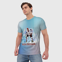 Футболка мужская Хоккеист Александр Овечкин, цвет: 3D-принт — фото 2