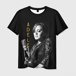 Мужская футболка Певица Adele