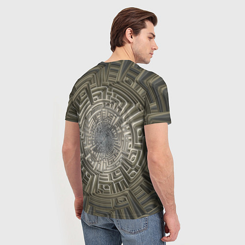 Мужская футболка Коллекция Journey Вниз по спирали 599-2 / 3D-принт – фото 4