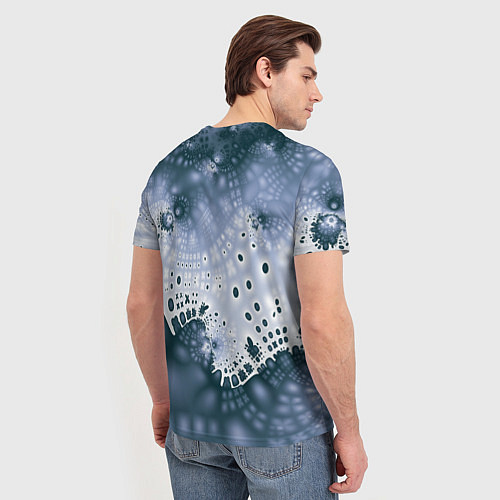 Мужская футболка Коллекция Journey Синий 592-1 / 3D-принт – фото 4