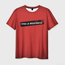 Мужская футболка VIVA LA RESISTENCIA
