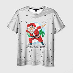 Мужская футболка Merry Christmas Santa Dabbing