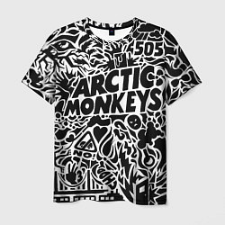 Мужская футболка Arctic monkeys Pattern