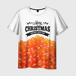 Мужская футболка ИКРА - Merry Christmas