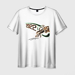 Мужская футболка Тигр с когтями Символ 2022 года