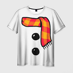 Мужская футболка Snowman Outfit