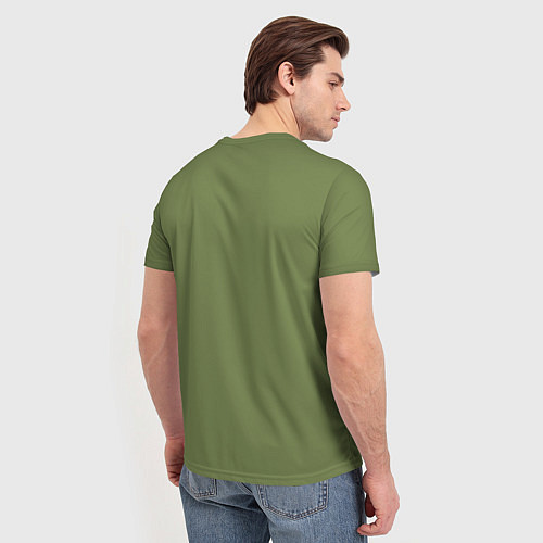 Мужская футболка Бумажный домсимпсоны / 3D-принт – фото 4