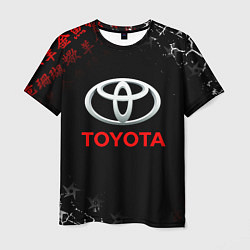 Футболка мужская TOYOTA JAPAN RED STYLE ТОЙОТА ЯПОНИЯ, цвет: 3D-принт