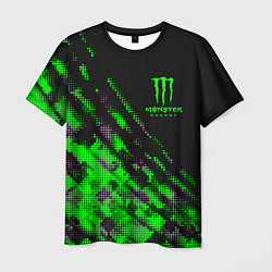 Мужская футболка Monster Energy Текстура