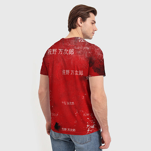 Мужская футболка МАЙКИ МАНДЗИРО ТОСВА RED / 3D-принт – фото 4