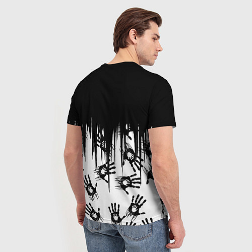 Мужская футболка Death Stranding Отпечаток ладони / 3D-принт – фото 4