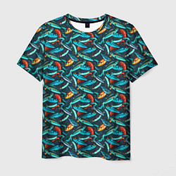 Мужская футболка Рыболовные Воблеры
