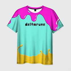 Мужская футболка Deltarune - Подтёки