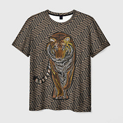 Мужская футболка Благородный тигр