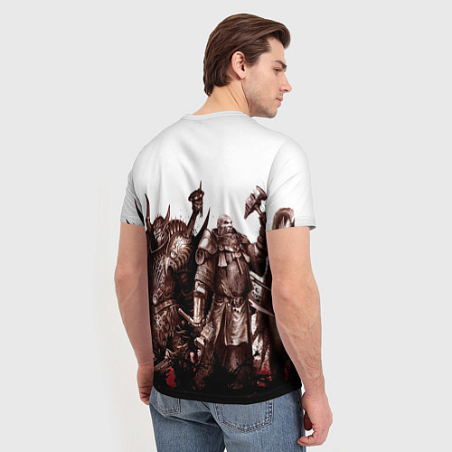 Мужская футболка Вархаммер ART / 3D-принт – фото 4