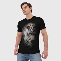 Футболка мужская Загадочный тигр, цвет: 3D-принт — фото 2