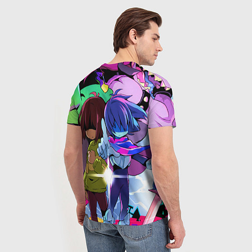 Мужская футболка Deltarune - Легенда о Руне Дельта / 3D-принт – фото 4