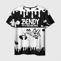 Мужская футболка БЕНДИ И АЛИСА BENDY AND THE INK MACHINE