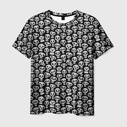 Мужская футболка Funny skulls