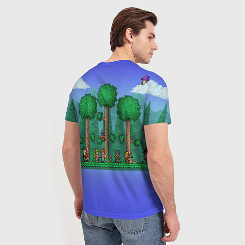 Мужская футболка Лесок из Террарии / 3D-принт – фото 4