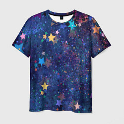 Мужская футболка Звездное небо мечтателя