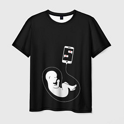 Мужская футболка Малыш на связи