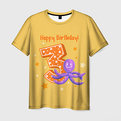 Мужская футболка Третий день рождения