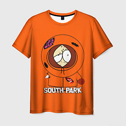 Футболка мужская South Park - Южный парк Кенни, цвет: 3D-принт