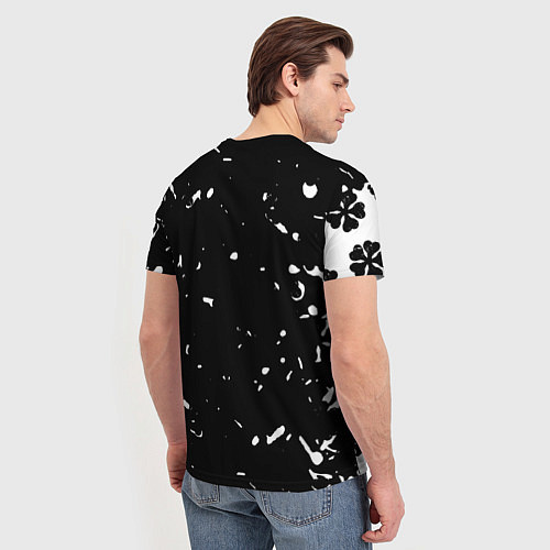 Мужская футболка Чёрный клевер манга / 3D-принт – фото 4
