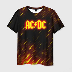 Мужская футболка ACDC Neon