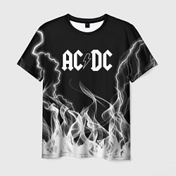 Мужская футболка ACDC Fire