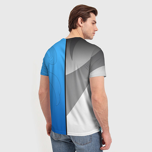 Мужская футболка ШЭНЬ ХЭ ЧУНЬ ЮНЬ GENSHIN IMPACT / 3D-принт – фото 4