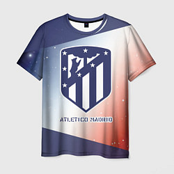 Мужская футболка АТЛЕТИКО Atletico Madrid Графика