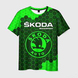 Мужская футболка SKODA Autosport - Графика