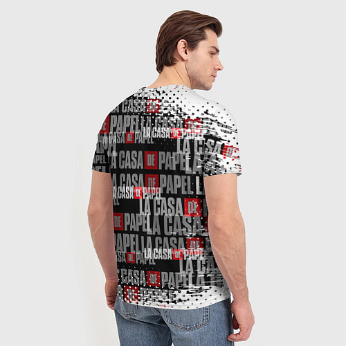 Мужская футболка La Casa de Papel токио / 3D-принт – фото 4