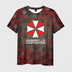 Мужская футболка Umbrella Corporation соты