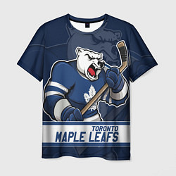 Мужская футболка Торонто Мейпл Лифс, Toronto Maple Leafs Маскот